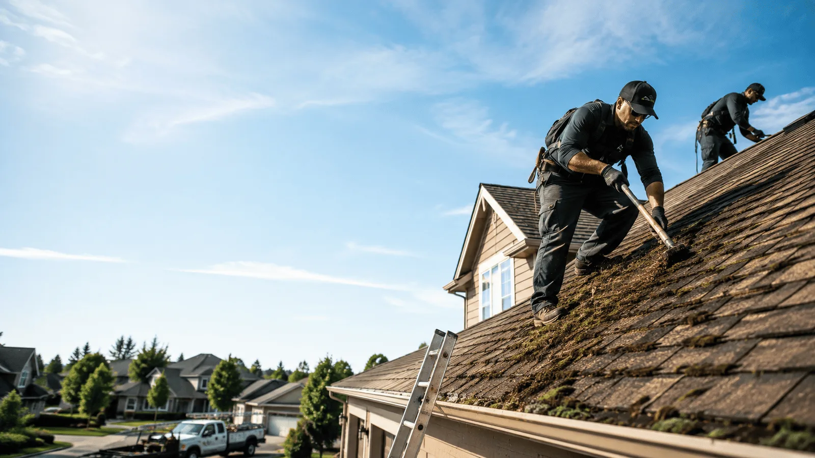 Roof Moss Removal in Calhoun, GA near me
